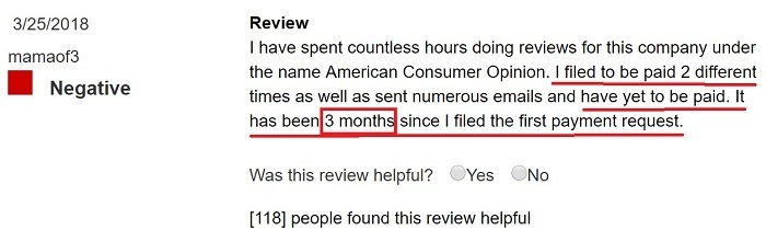 american consumer panels scam reviews