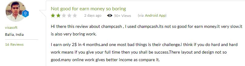 is champ cash a scam