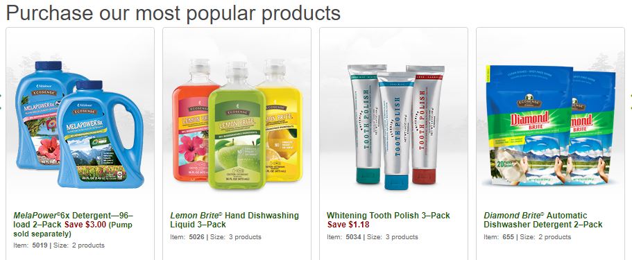 Melaleuca products