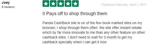 Panda Cash Back Review