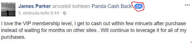 Panda Cash Back Review