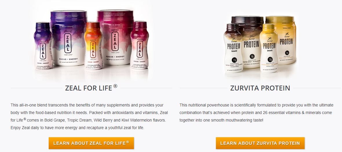 zurvita zeal for life reviews