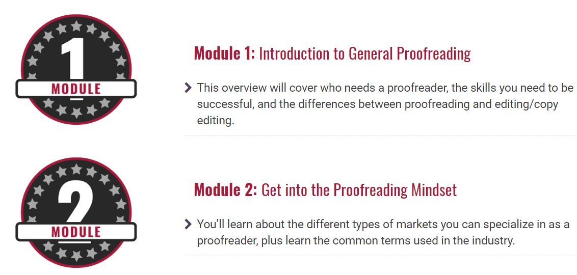 proofread anywhere course syllabus