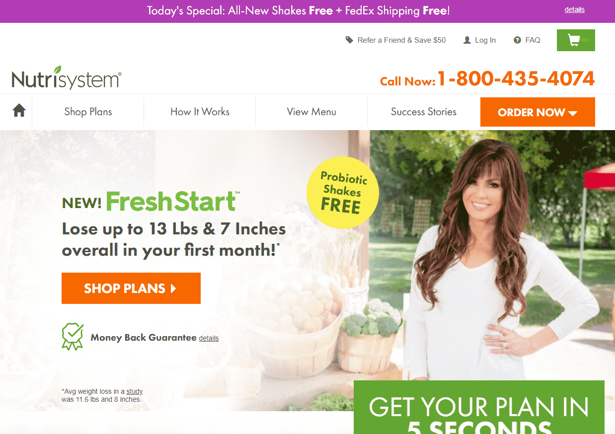 Is Nutrisystem Scam Landing Page - Your Online Revenue-min