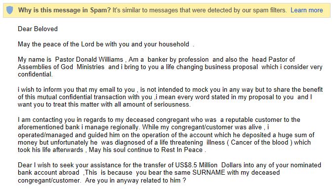 Top Internet Fraud Scams Nigerian Scam Top Internet Fraud Scams Nigerian Scam