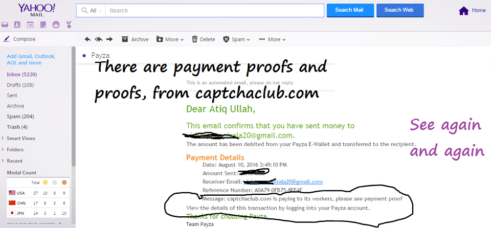 Captcha Club Review Fake Payout